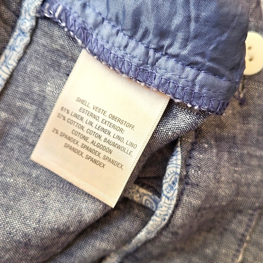 Brighton Elevenses gorgeous linen 👖 pants with beautiful lace - Picture 7 of 12